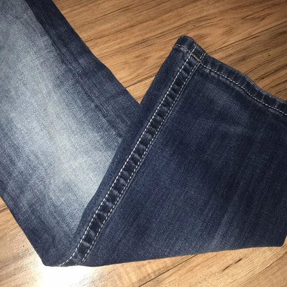 Miss me bedazzled mid rise easy boot jeans size 27
