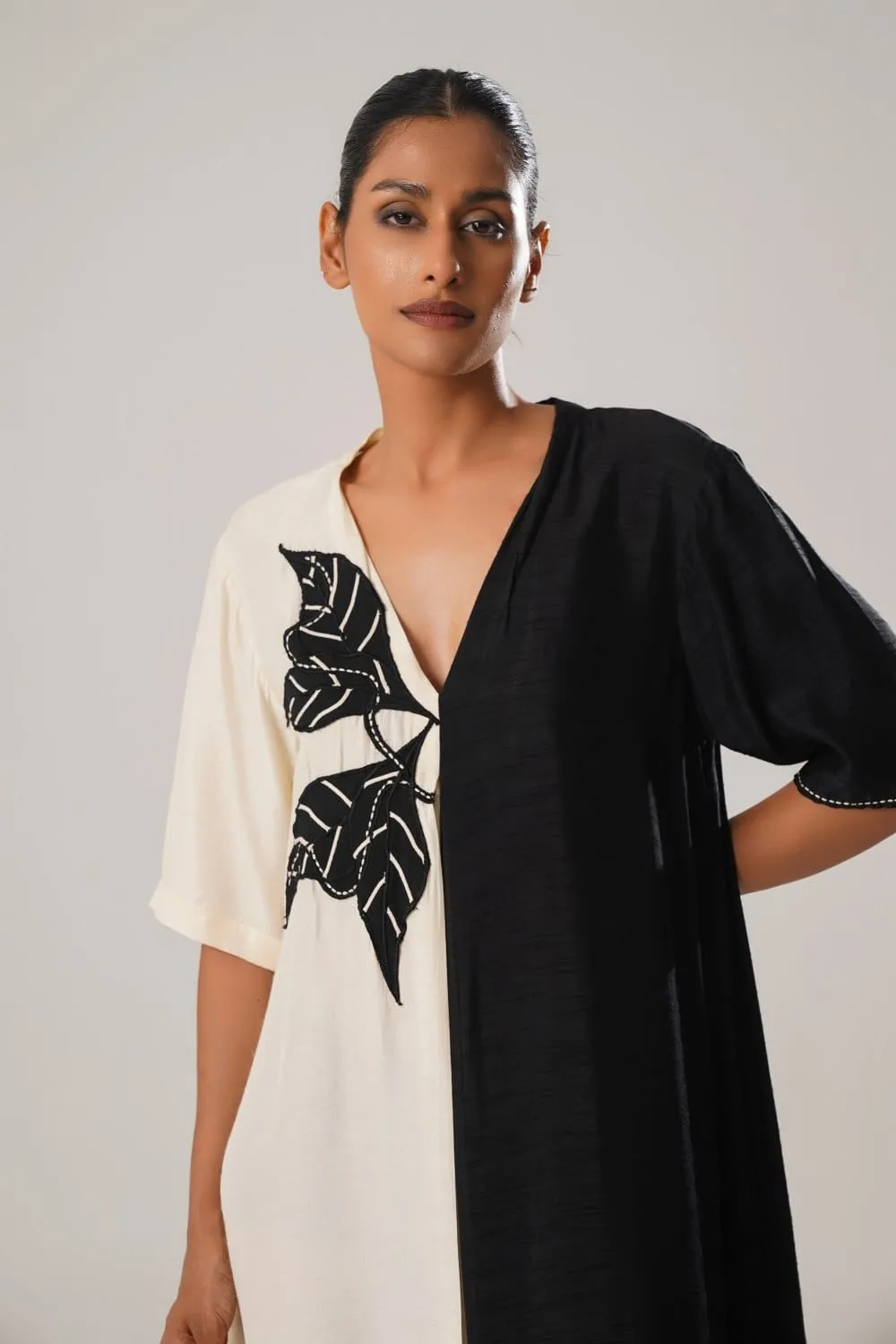 MJ BOX PLEAT DRESS