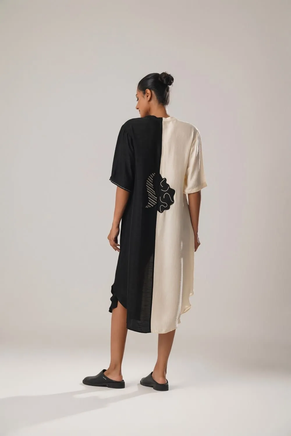 MJ BOX PLEAT DRESS