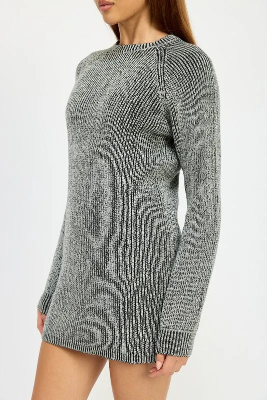Mock Mini Dress