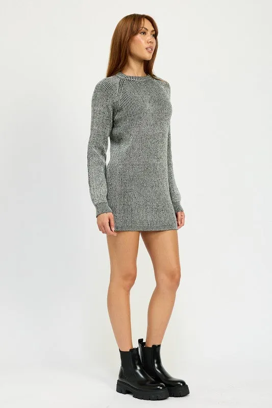 Mock Mini Dress