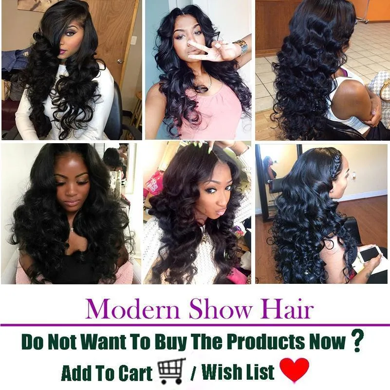 Modern Show 3 Bundles of 12A Malaysian Virgin Remy Human Hair Weave Loose Wave Natural Black Hair
