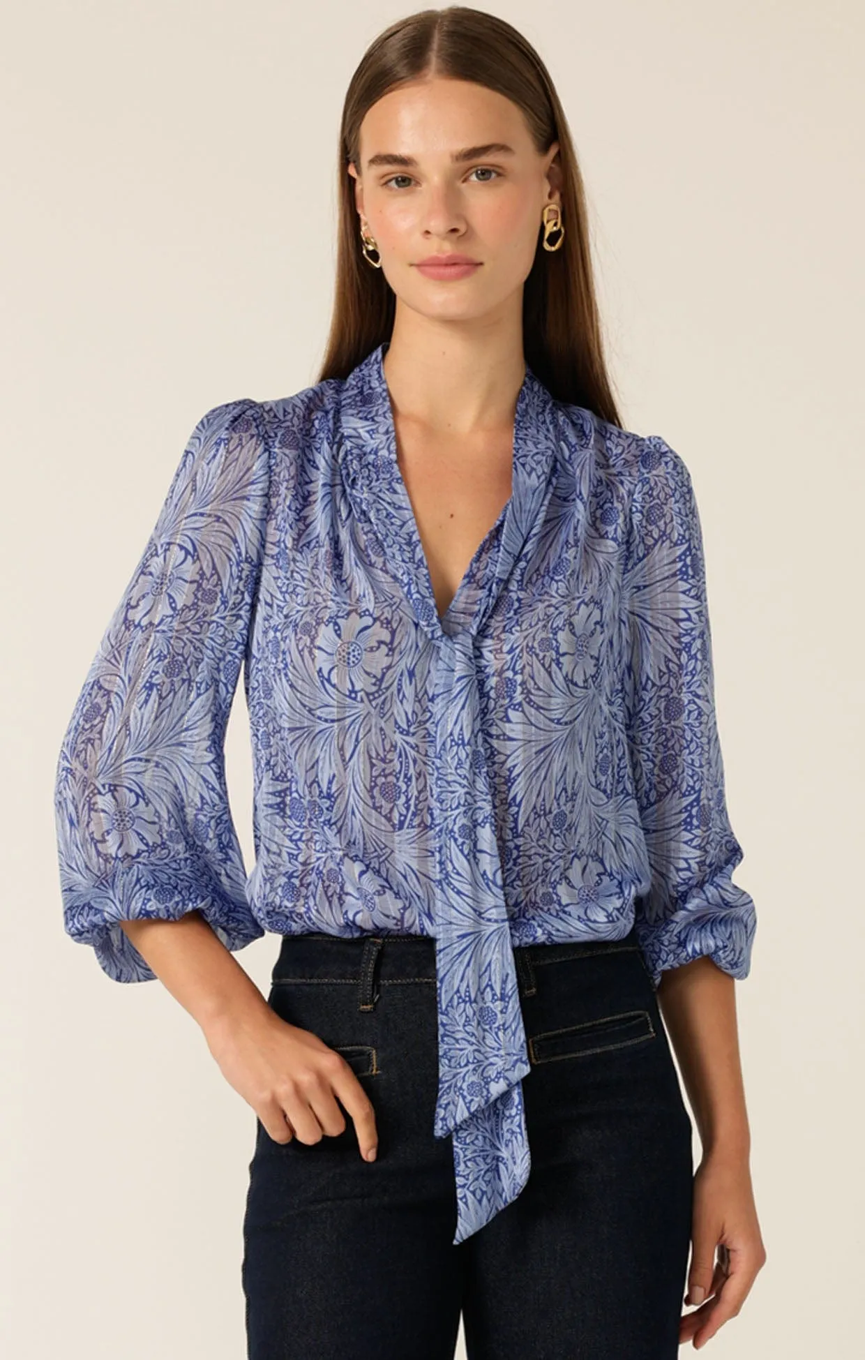 MOUNTAIN BLUE BIRD BLOUSE