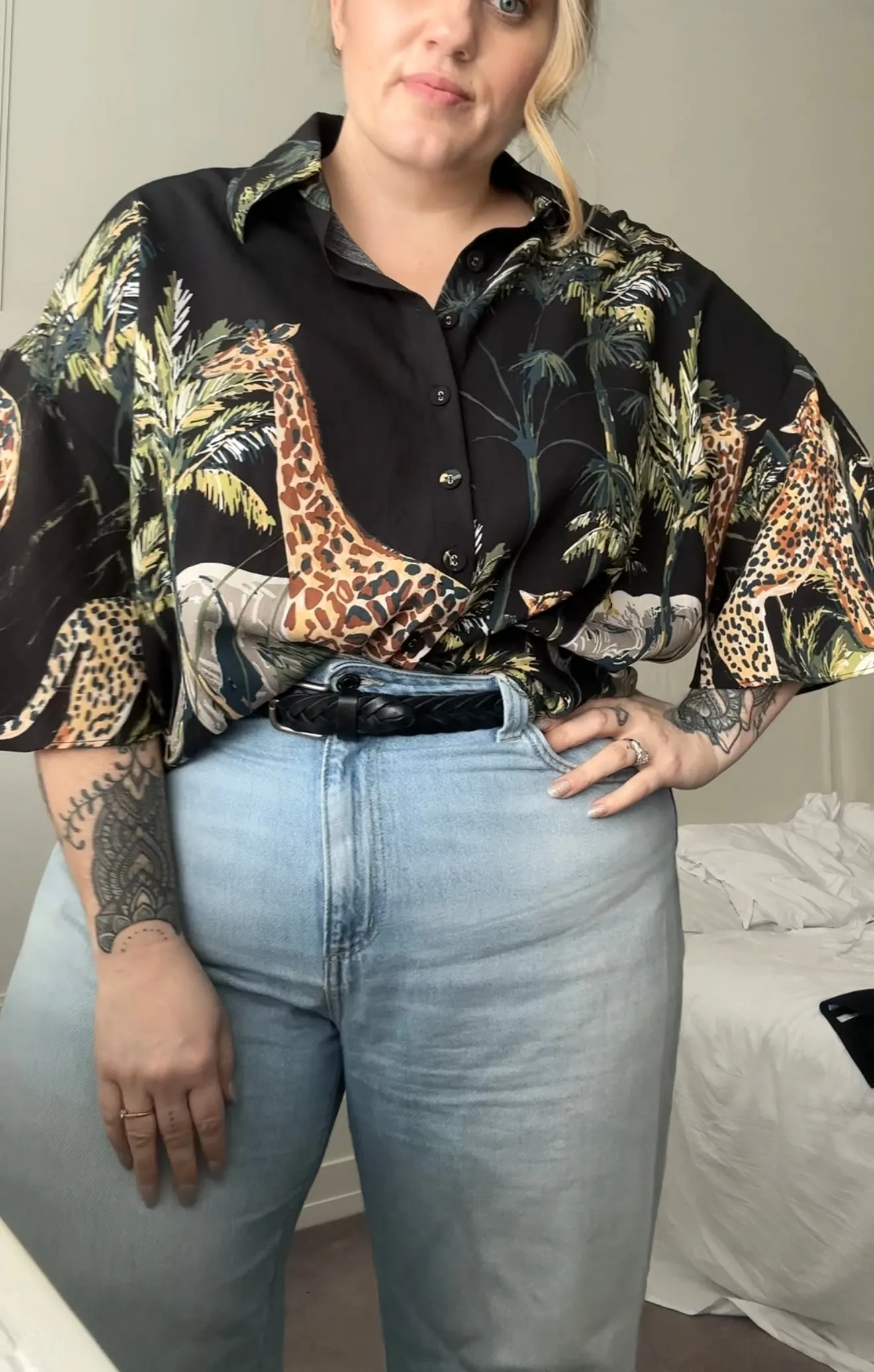 Nala Shirt - Safari Print