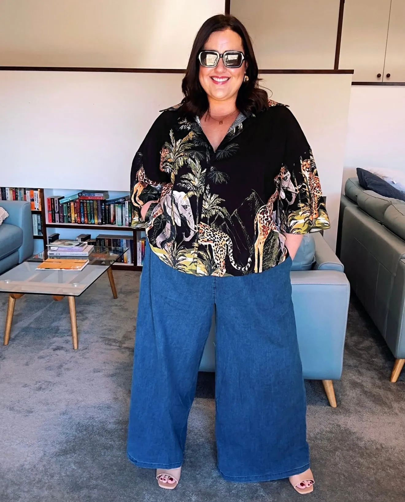 Nala Shirt - Safari Print