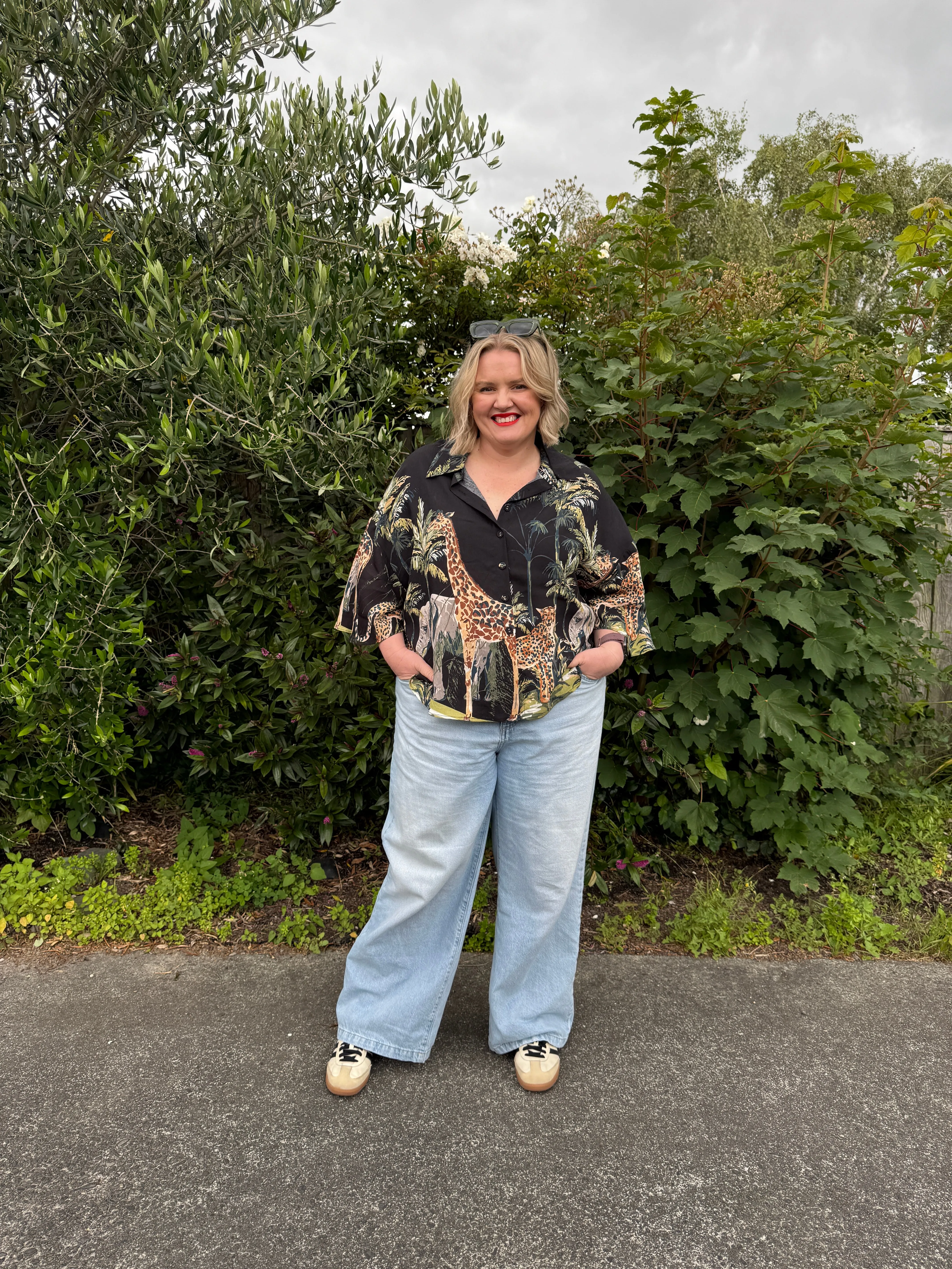 Nala Shirt - Safari Print