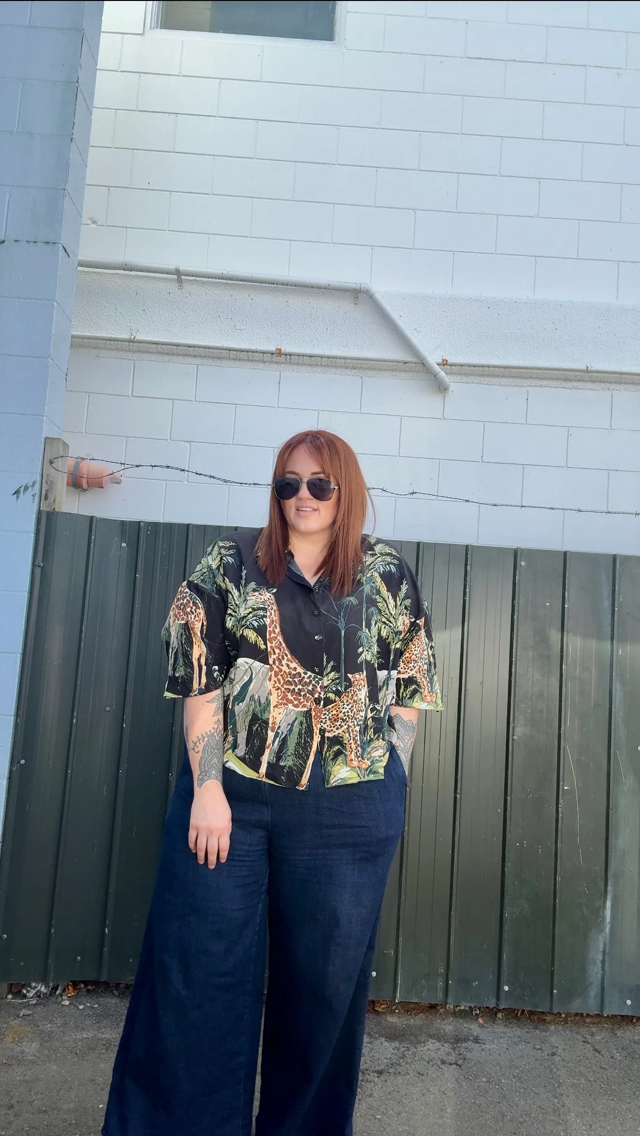 Nala Shirt - Safari Print