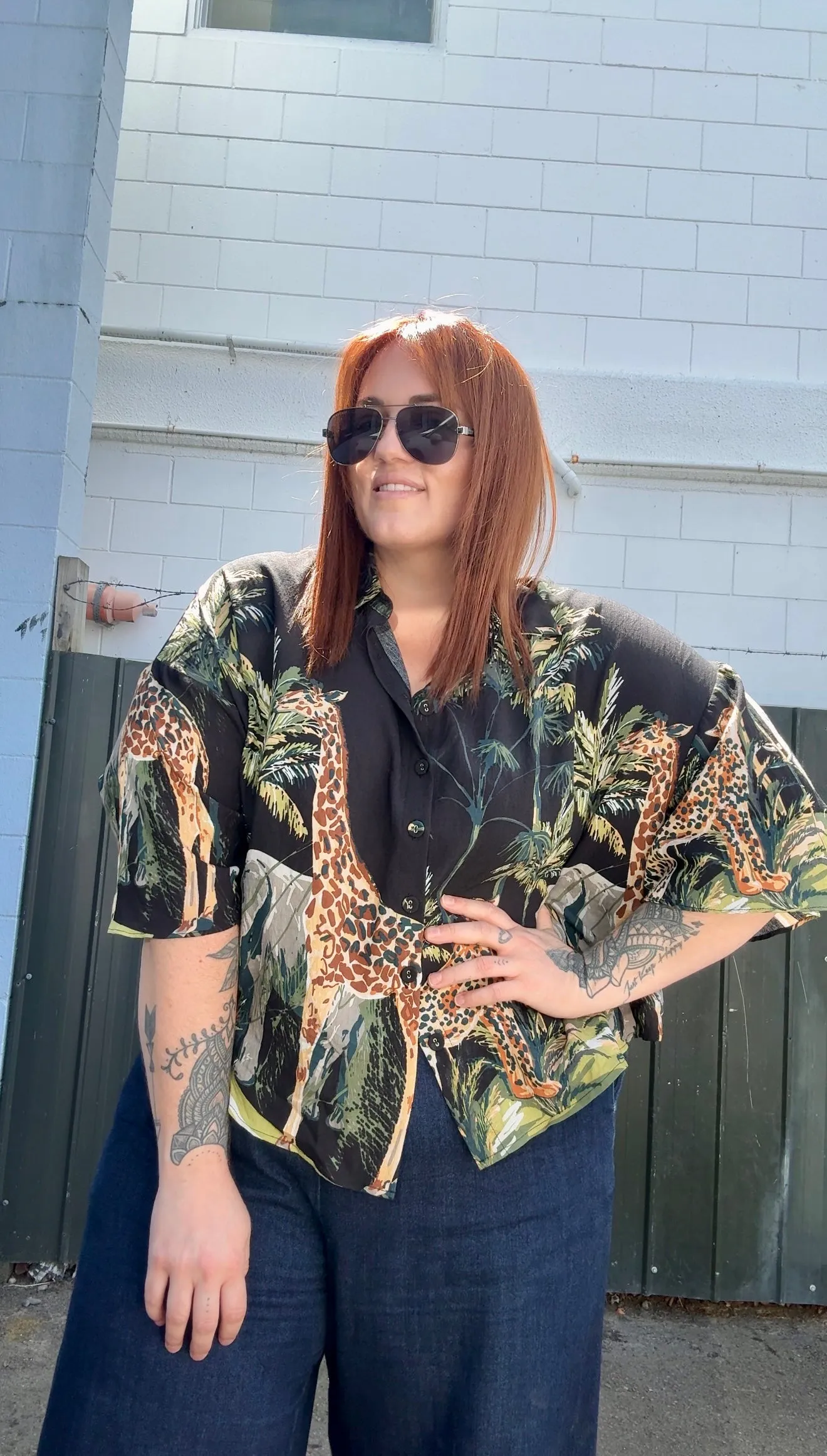 Nala Shirt - Safari Print
