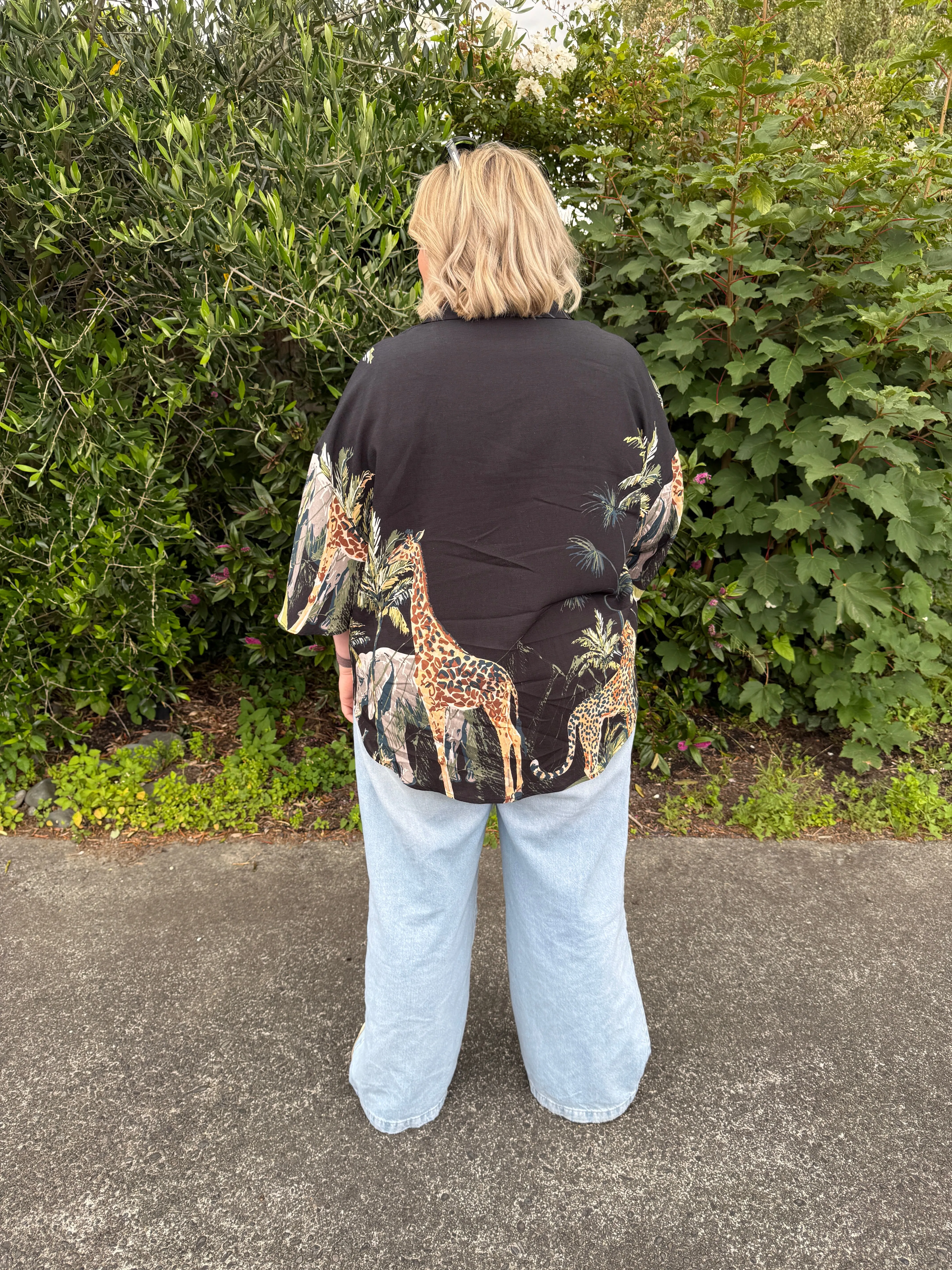 Nala Shirt - Safari Print