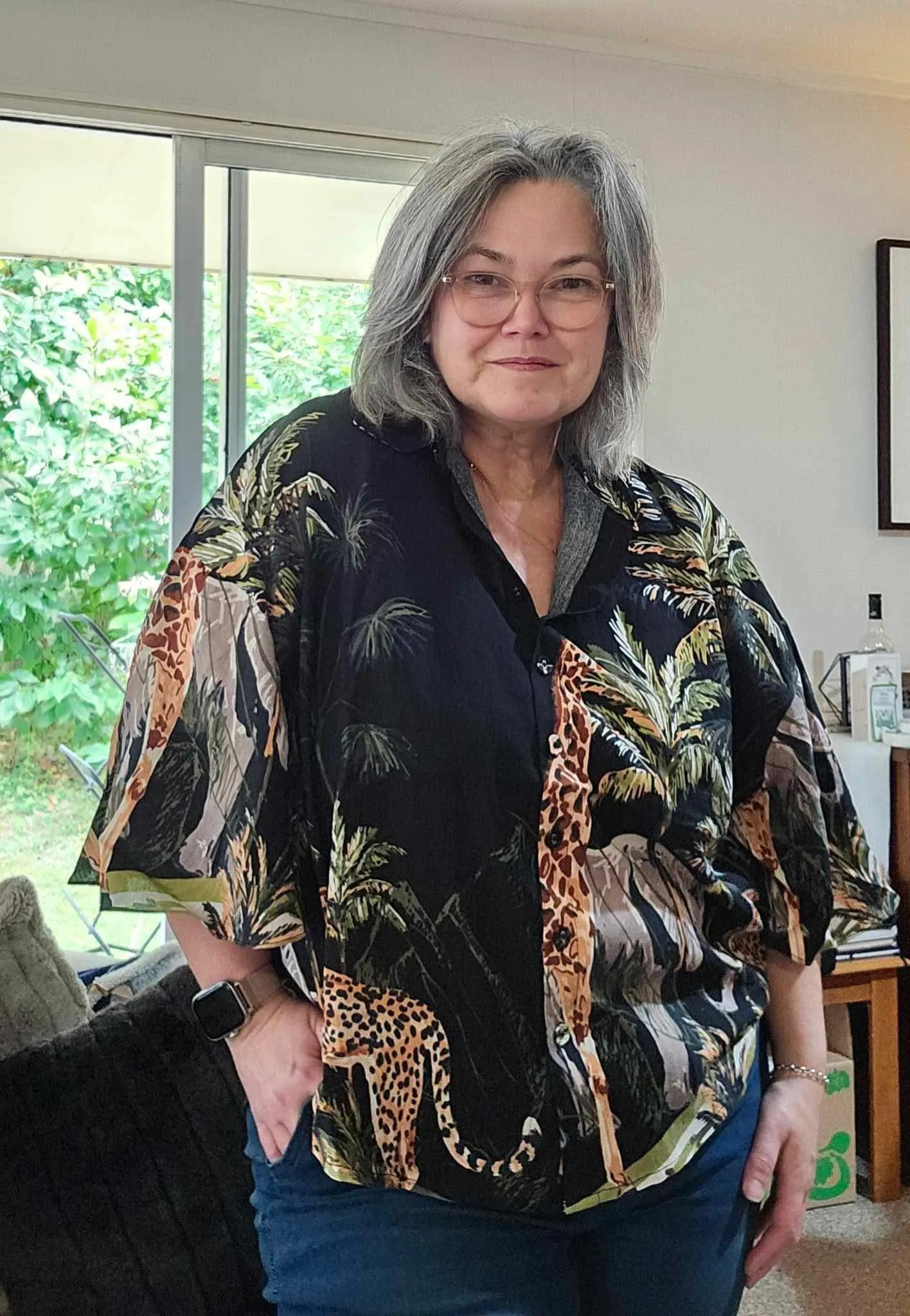 Nala Shirt - Safari Print
