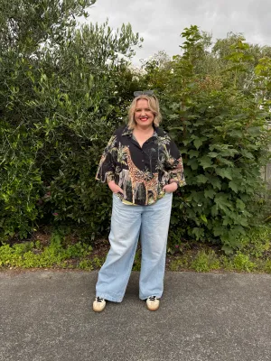 Nala Shirt - Safari Print