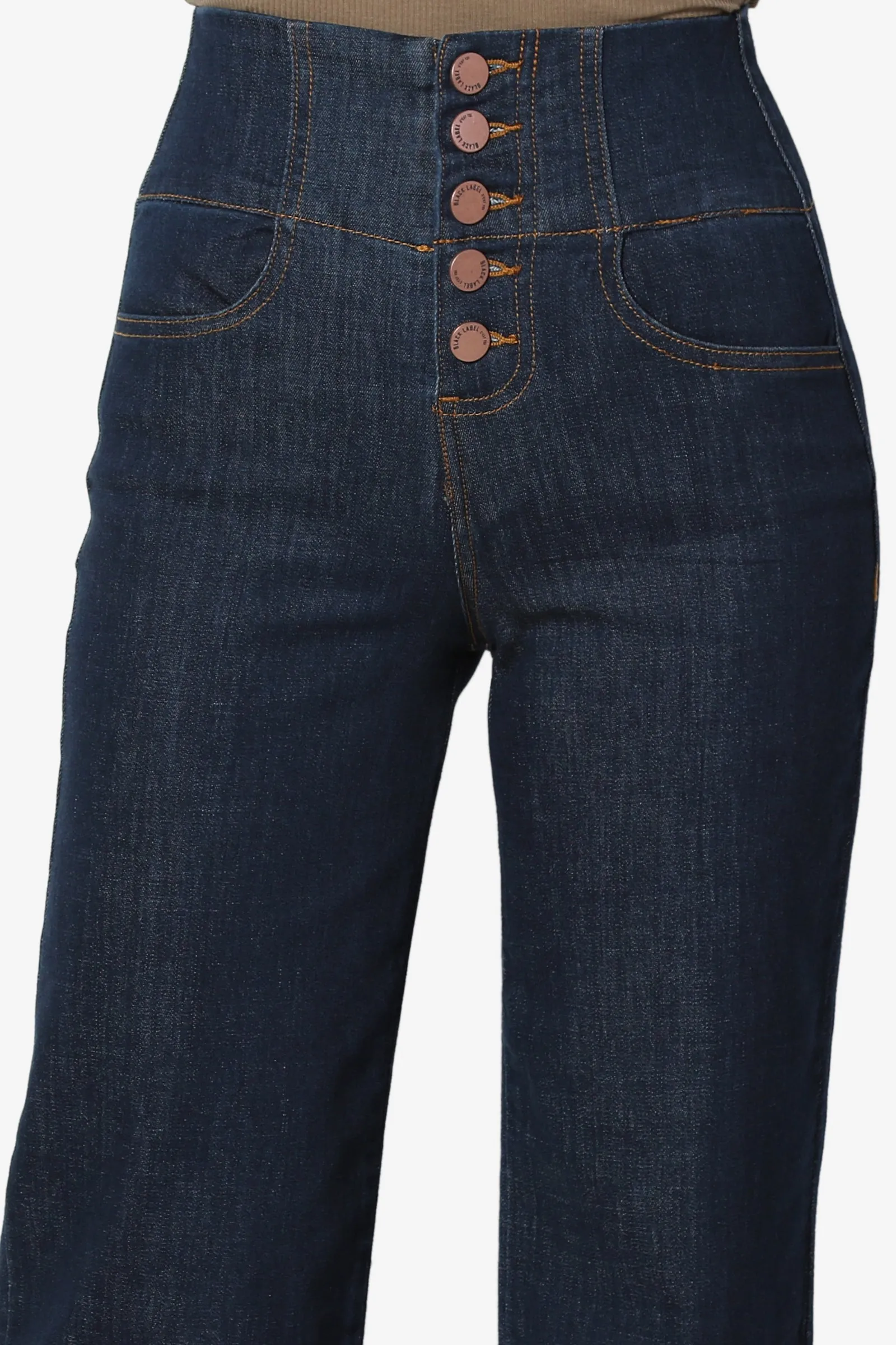 Namica High Waist Crop Culotte Jeans