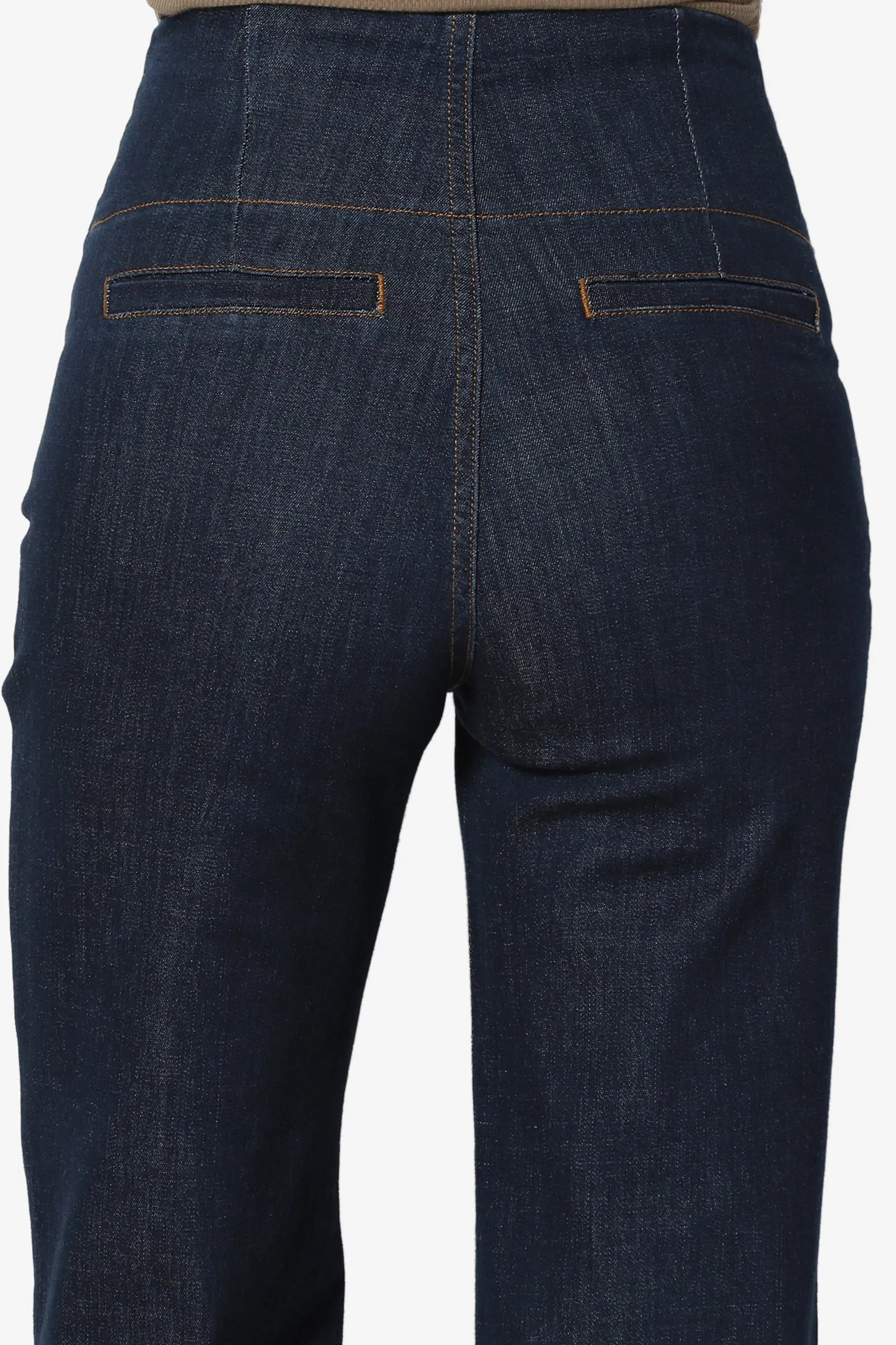 Namica High Waist Crop Culotte Jeans