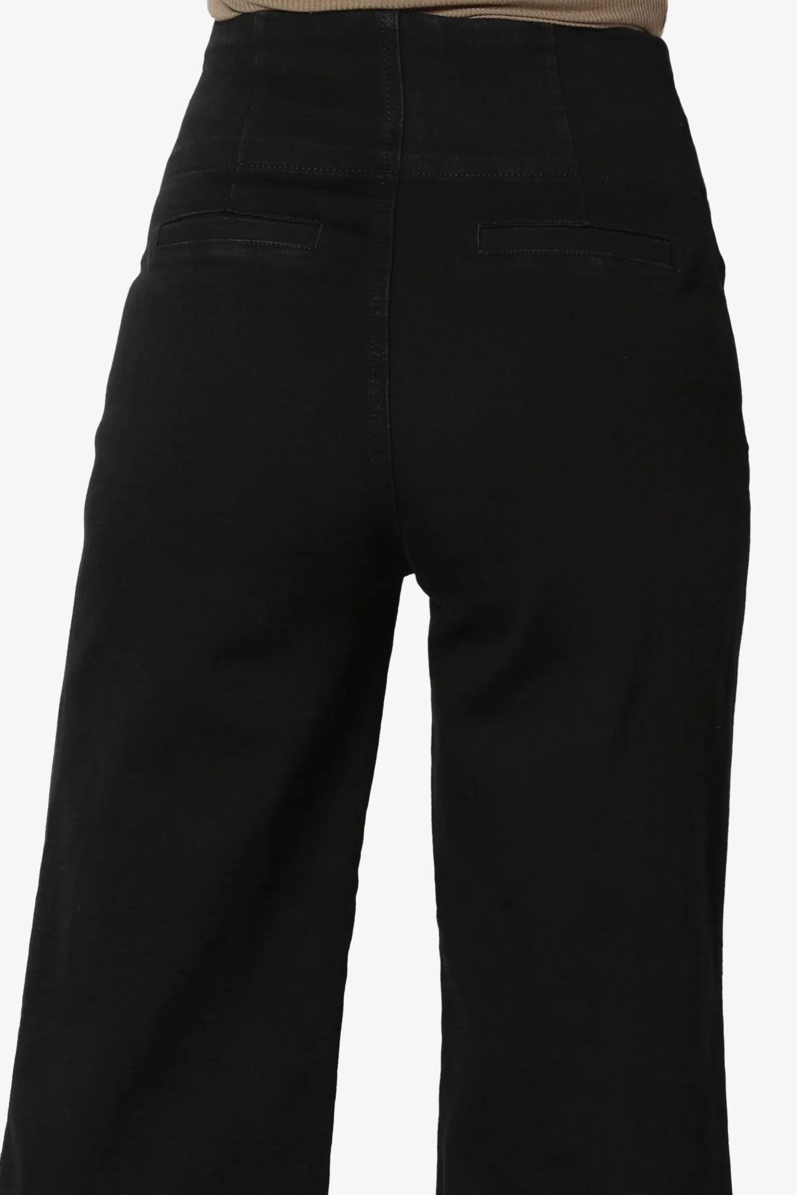 Namica High Waist Crop Culotte Jeans