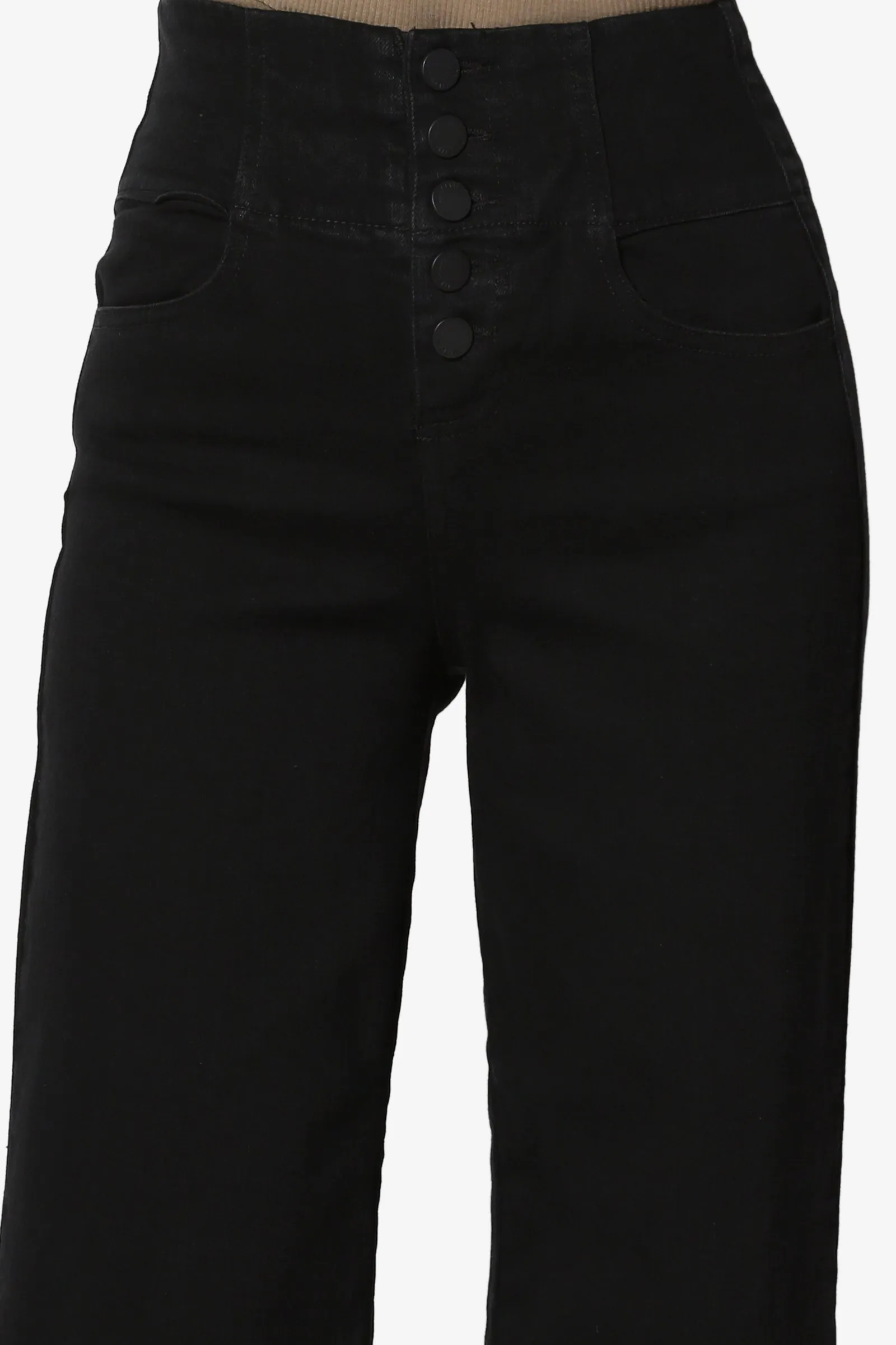 Namica High Waist Crop Culotte Jeans