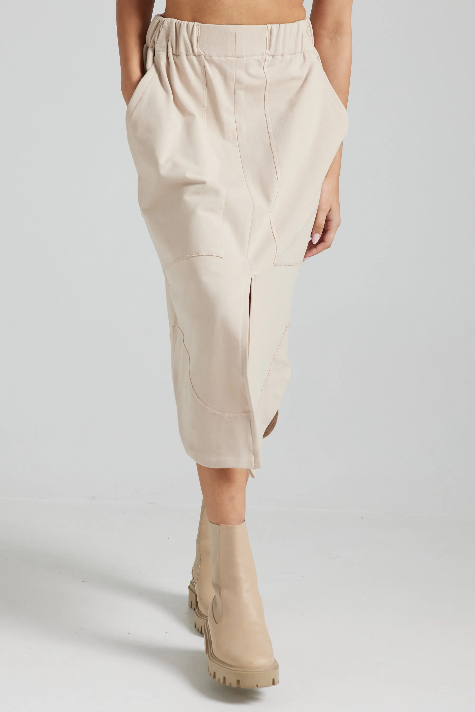 Natalie Beige Skirt