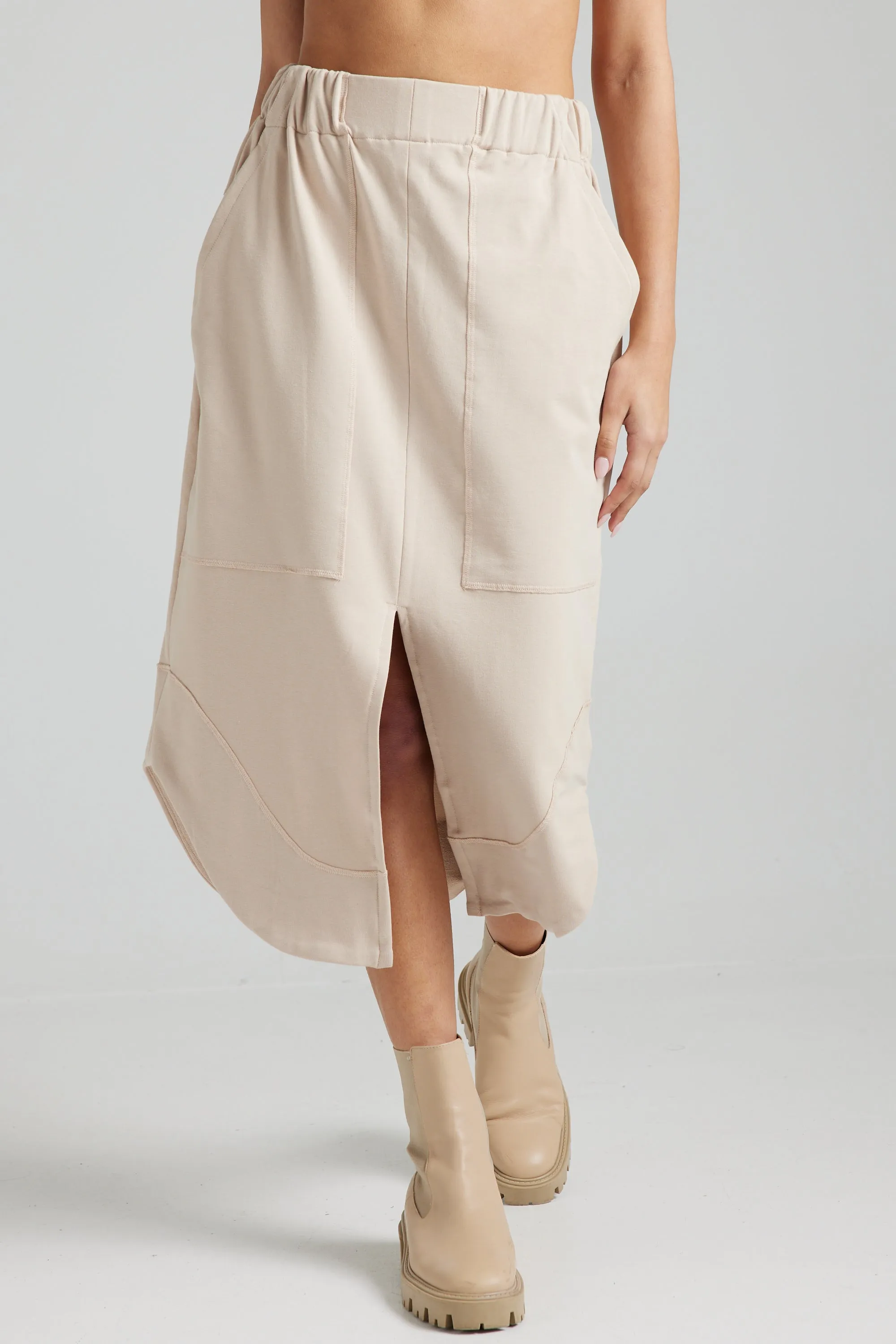 Natalie Beige Skirt