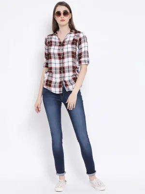 Navy Blue Solid Mildy Fade Jeans