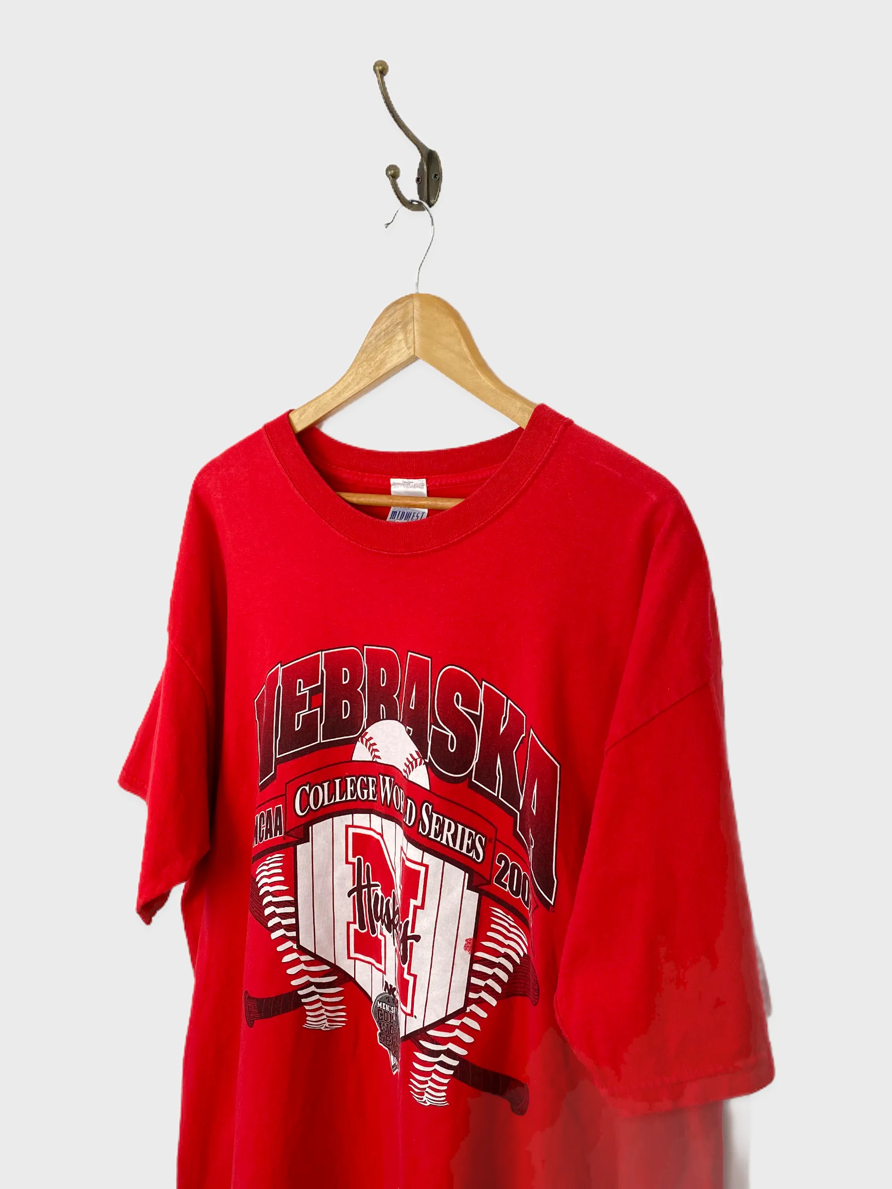 Nebraska Huskers NCAA Vintage T-Shirt Size XL