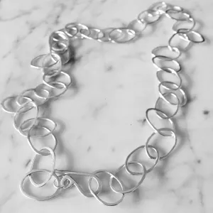 NEW! Organic Oval Chain Necklace by Shepherd's Run Jewelry