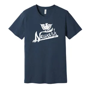 Newark Eagles Distressed Logo Shirt - Defunct Negro Baseball Team - Celebrate Black Heritage and History - Hyper Than Hype