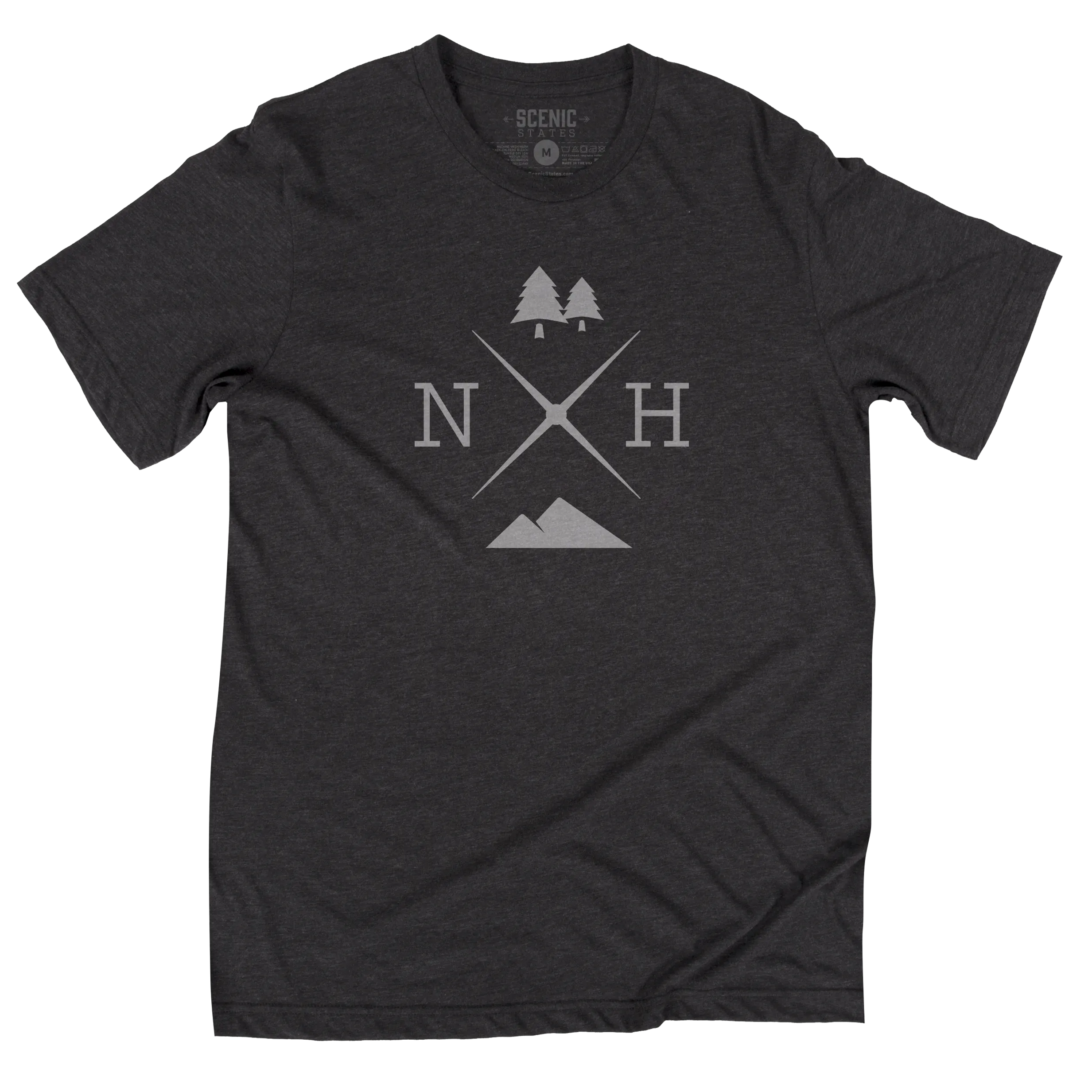 NH Adventure Tee | Dark Grey Heather