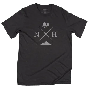 NH Adventure Tee | Dark Grey Heather