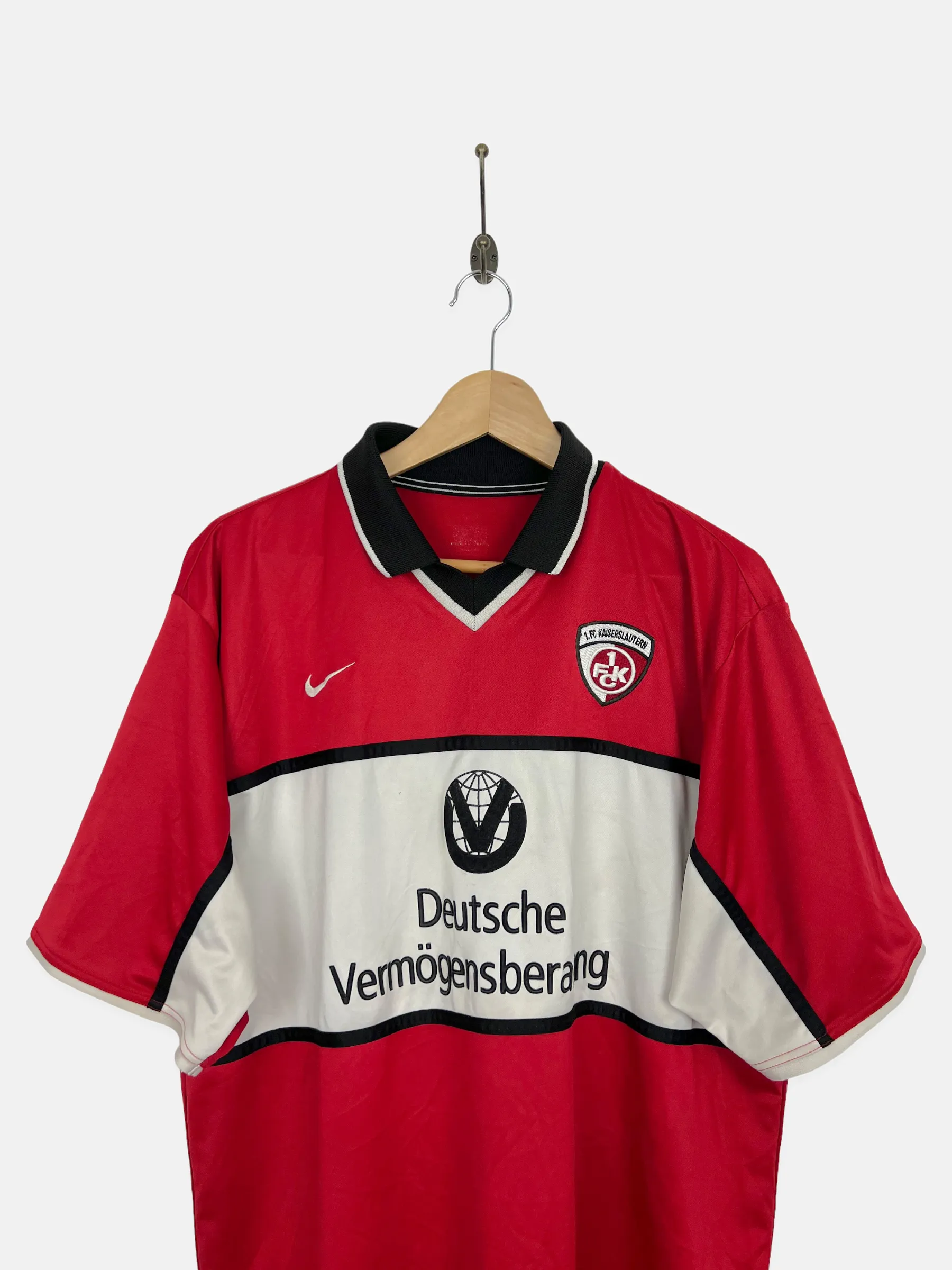 Nike FC Kaiserlautern 01/02 Vintage Football Jersey Size XL