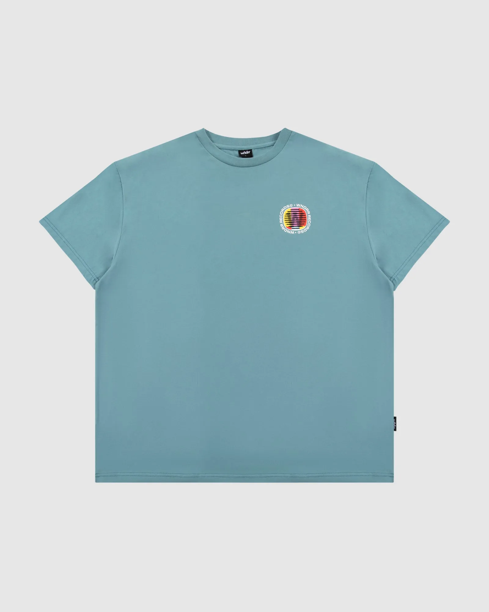NO SIGNAL BOX FIT TEE - DUSK BLUE