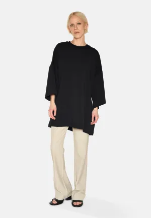 Norah oversized t-shirt 4157 - Black