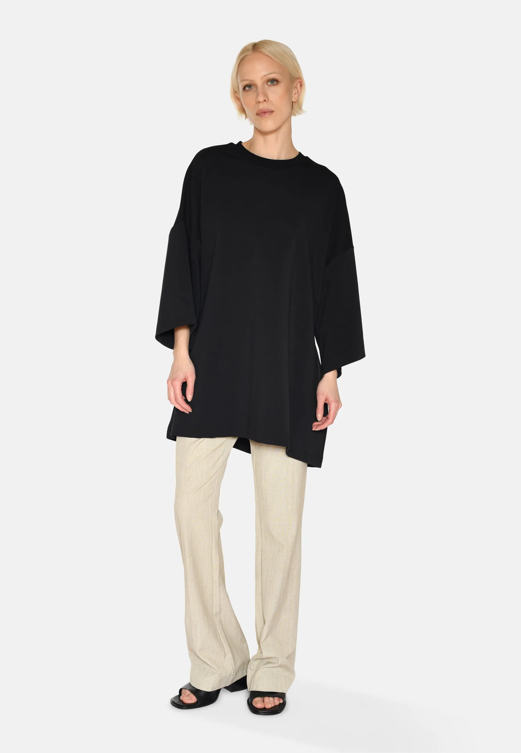 Norah oversized t-shirt 4157 - Black
