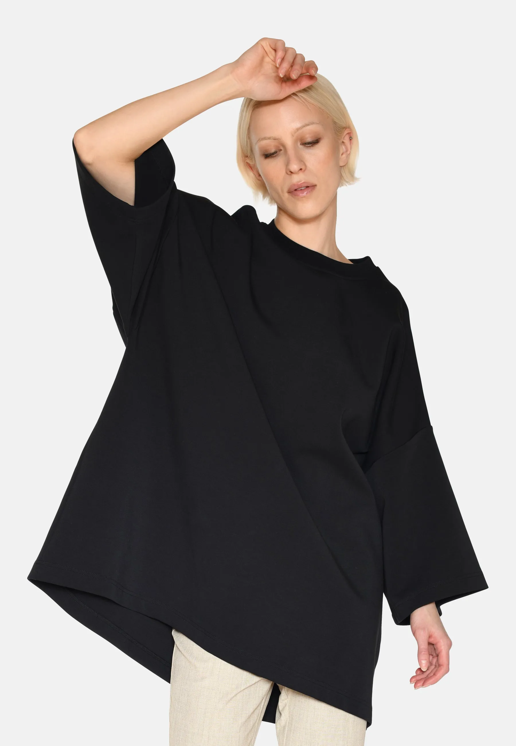 Norah oversized t-shirt 4157 - Black