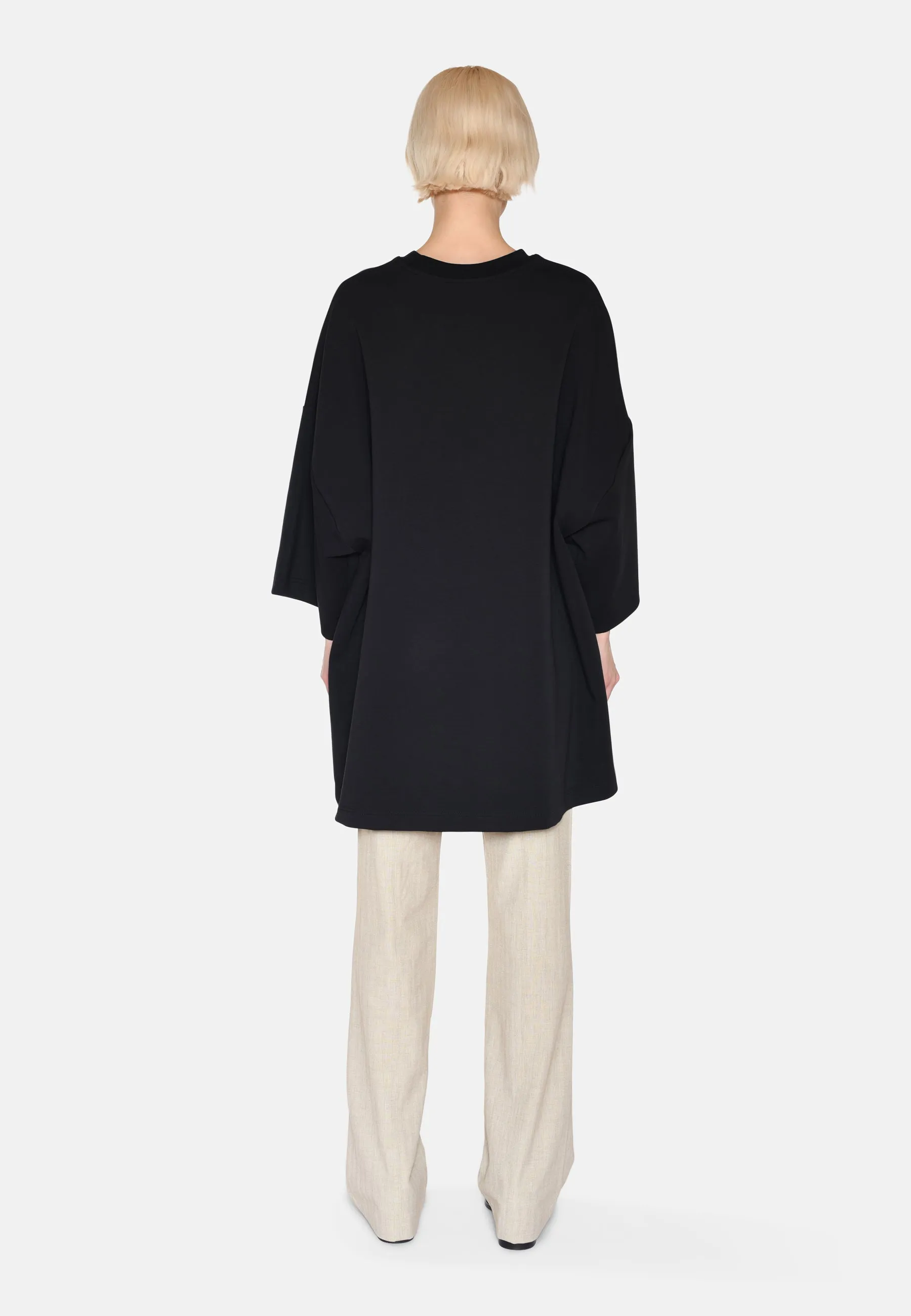 Norah oversized t-shirt 4157 - Black