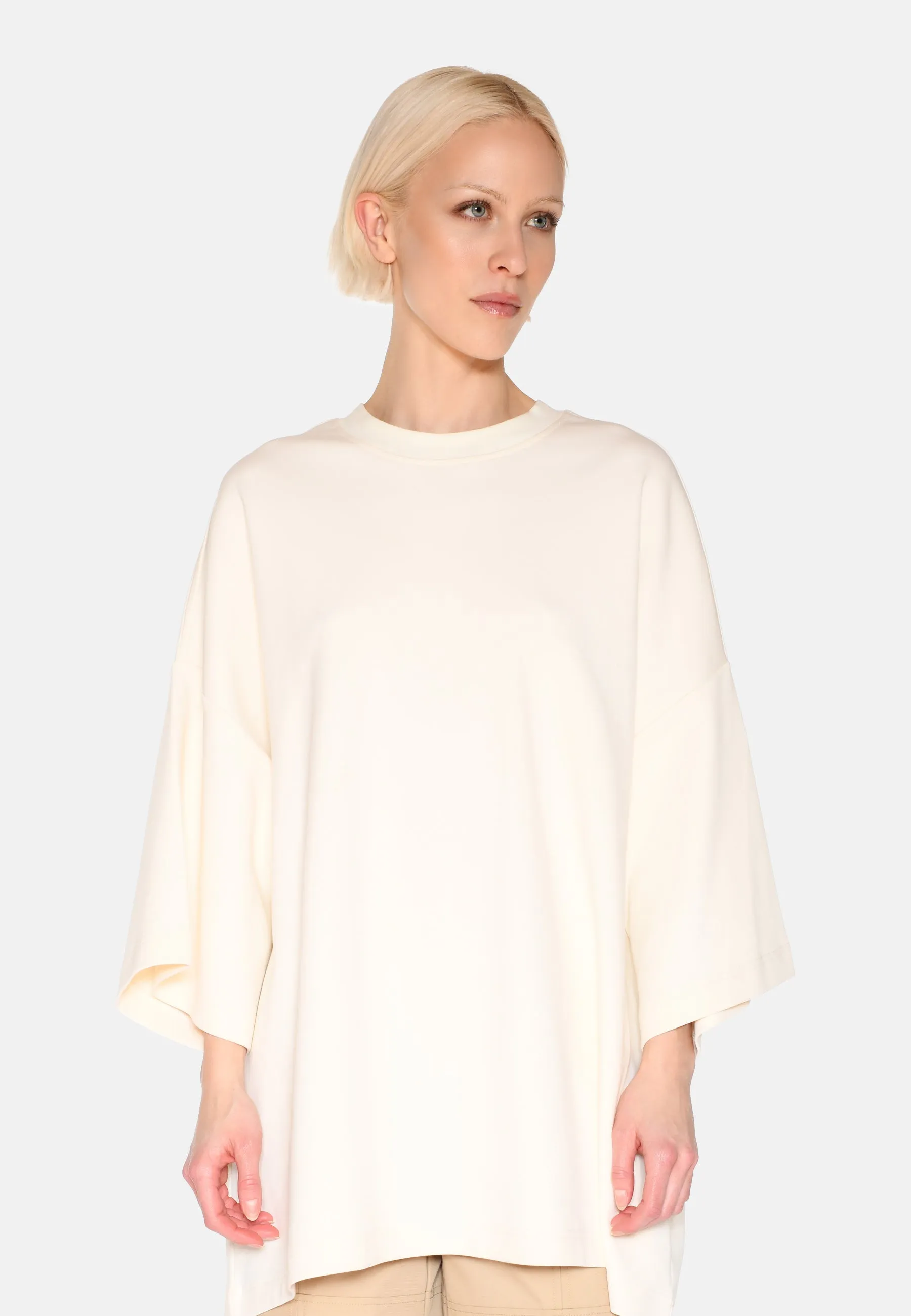 Norah oversized t-shirt 4157 - Coco Milk