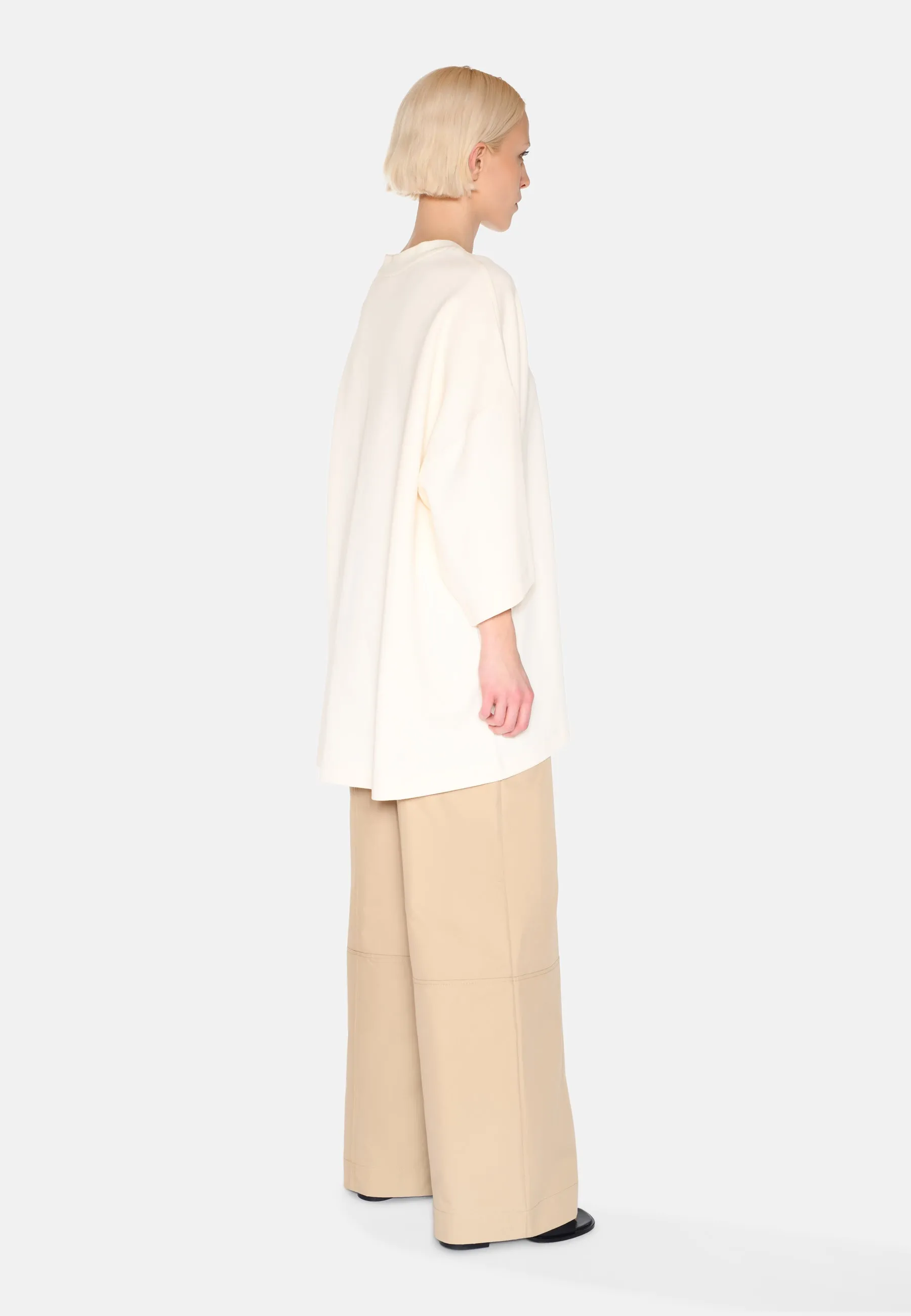 Norah oversized t-shirt 4157 - Coco Milk