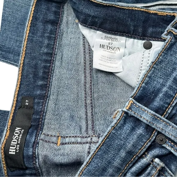 NWOT Hudson Barbara High Waist Super Skinny‎ Ankle - Hypnotic Size 27