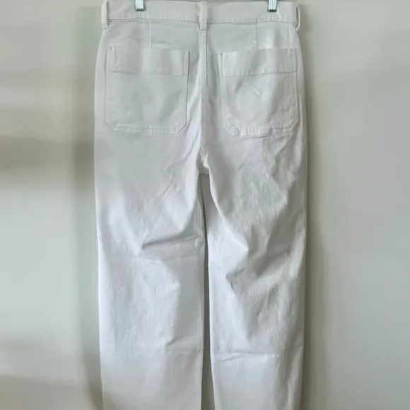 NWT J. Crew Sailor slim wide-leg jean in white Various