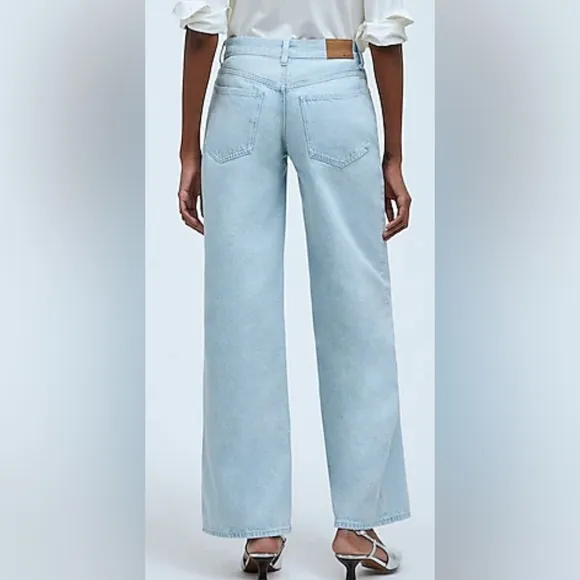 NWT Madewell Low-Rise Superwide-Leg Jeans
