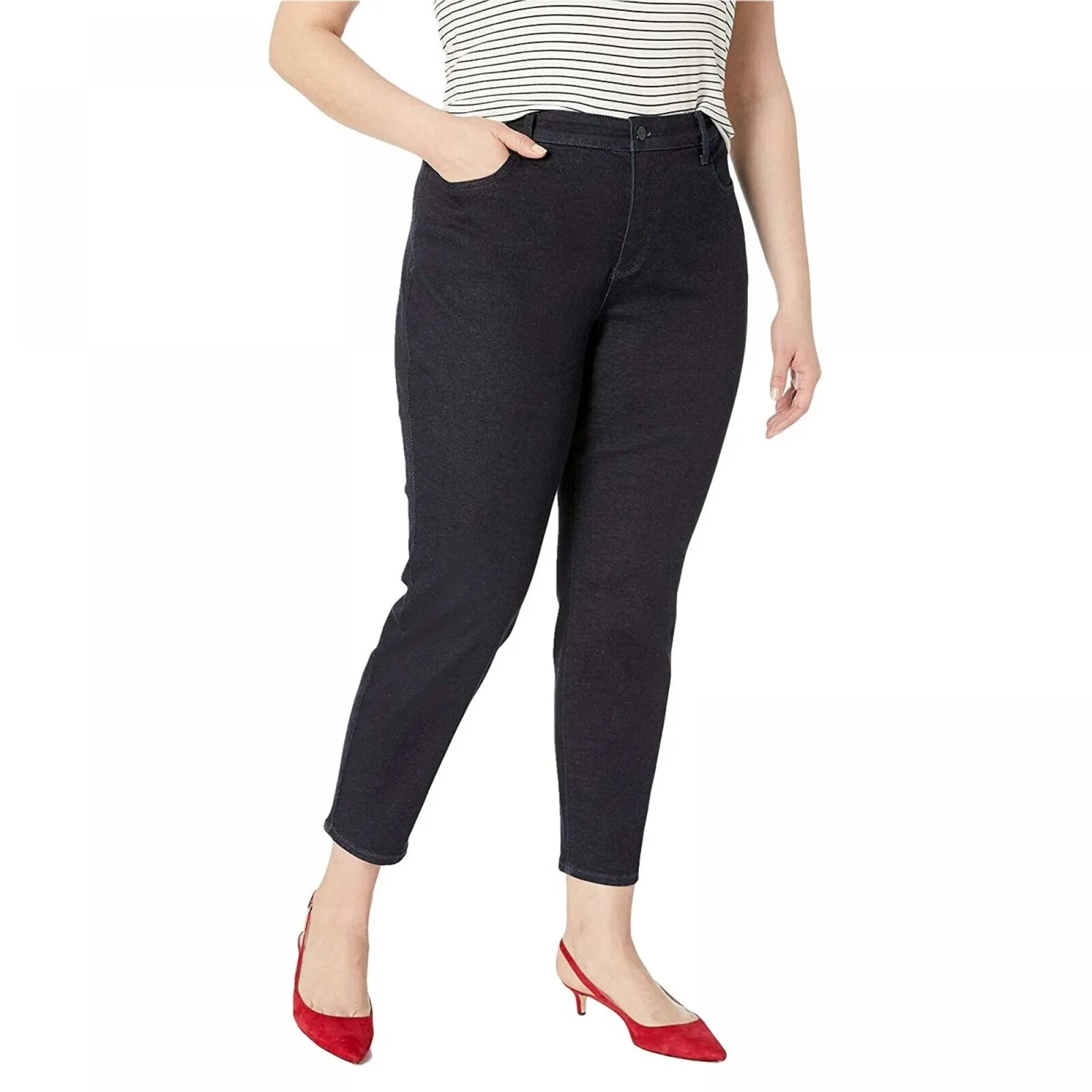 NYDJ Women's 5-Pocket Skinny Ankle Jeans