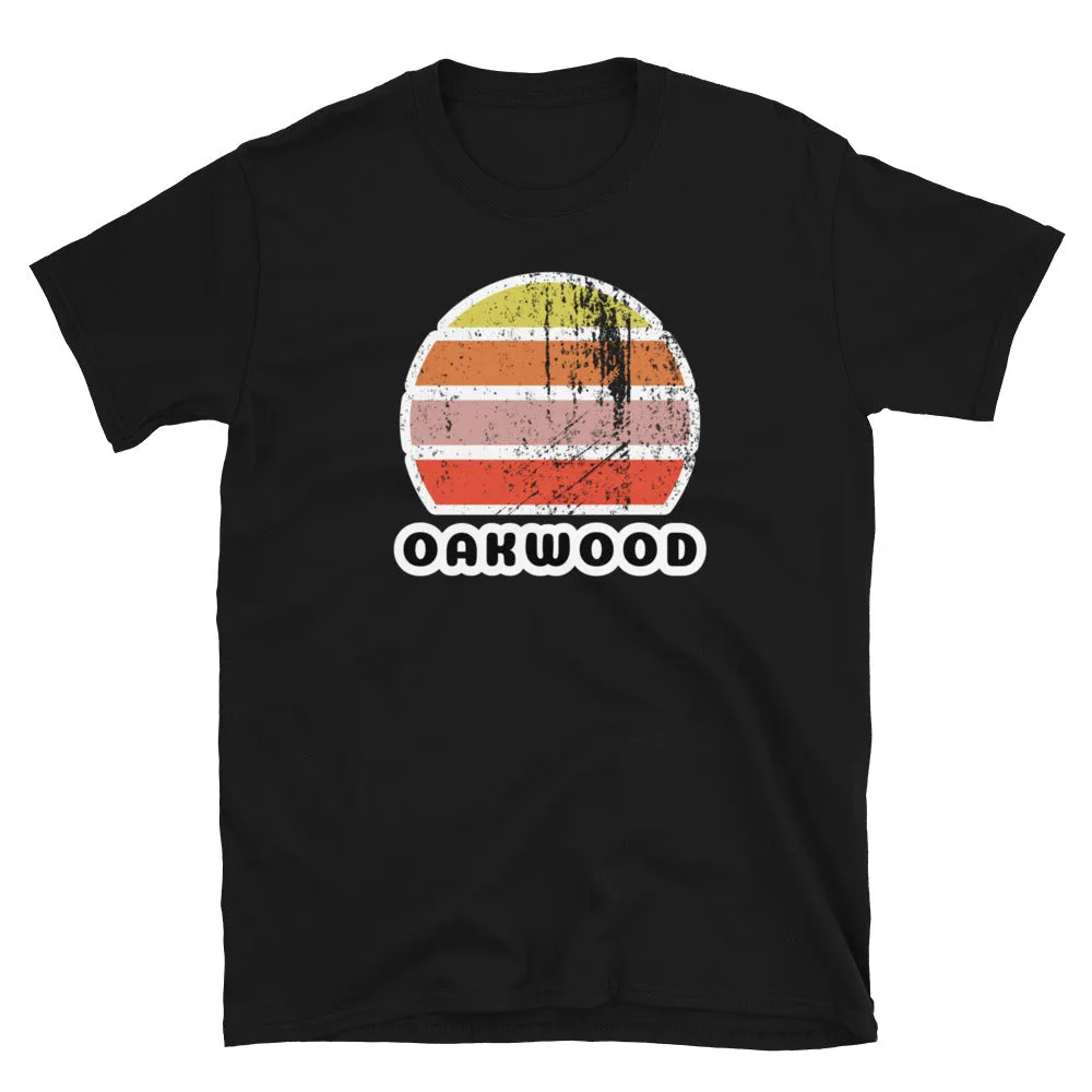 Oakwood Vintage Sunset T-Shirt