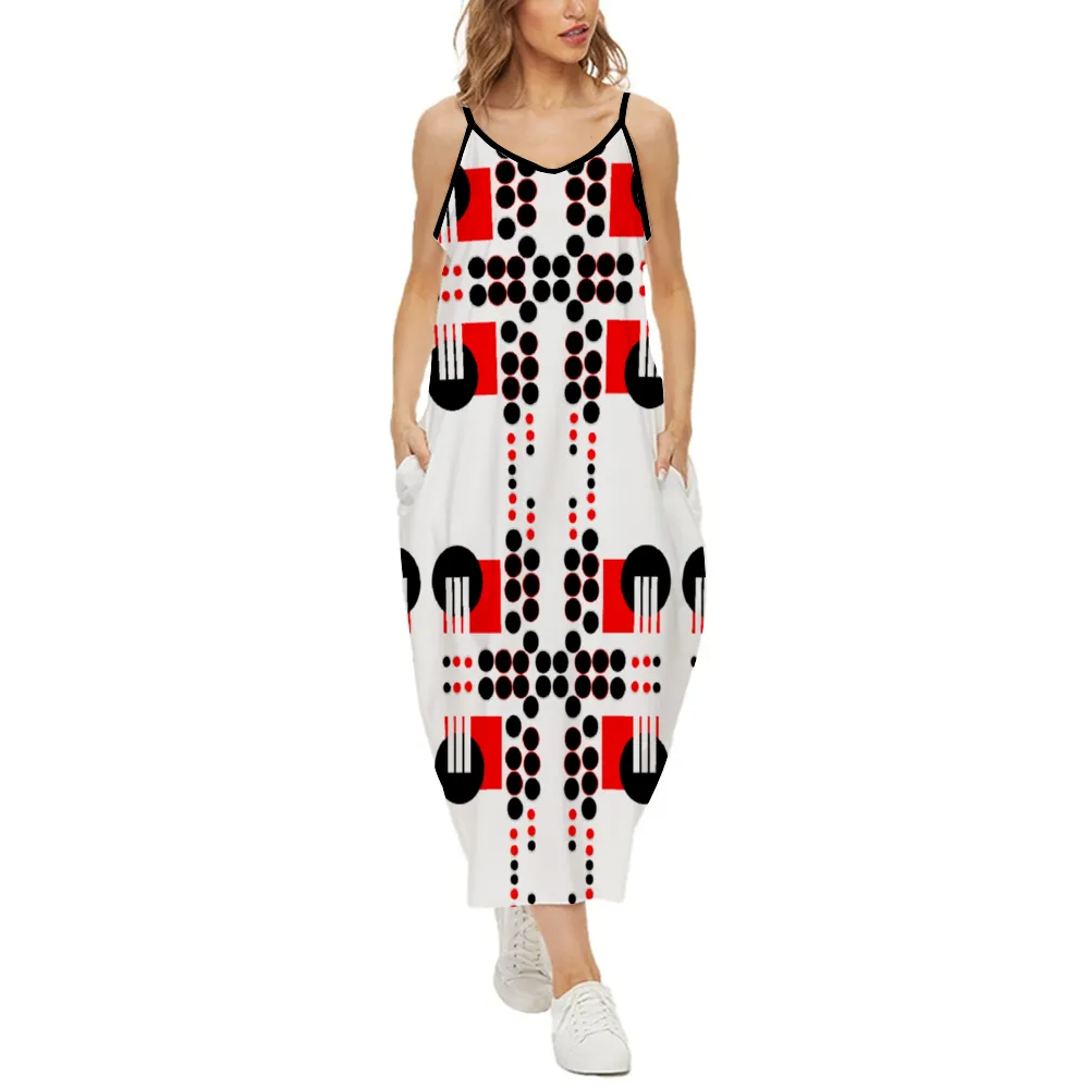 OD Custom Women's Loose Sleeveless Dress OBW