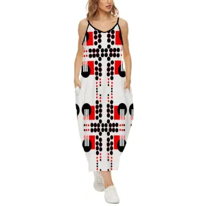 OD Custom Women's Loose Sleeveless Dress OBW