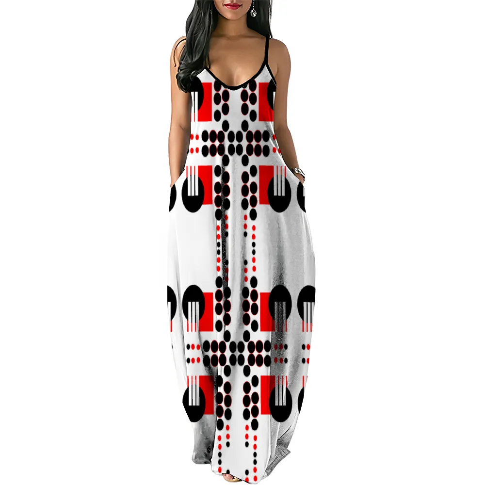 OD Custom Women's Loose Sleeveless Dress OBW