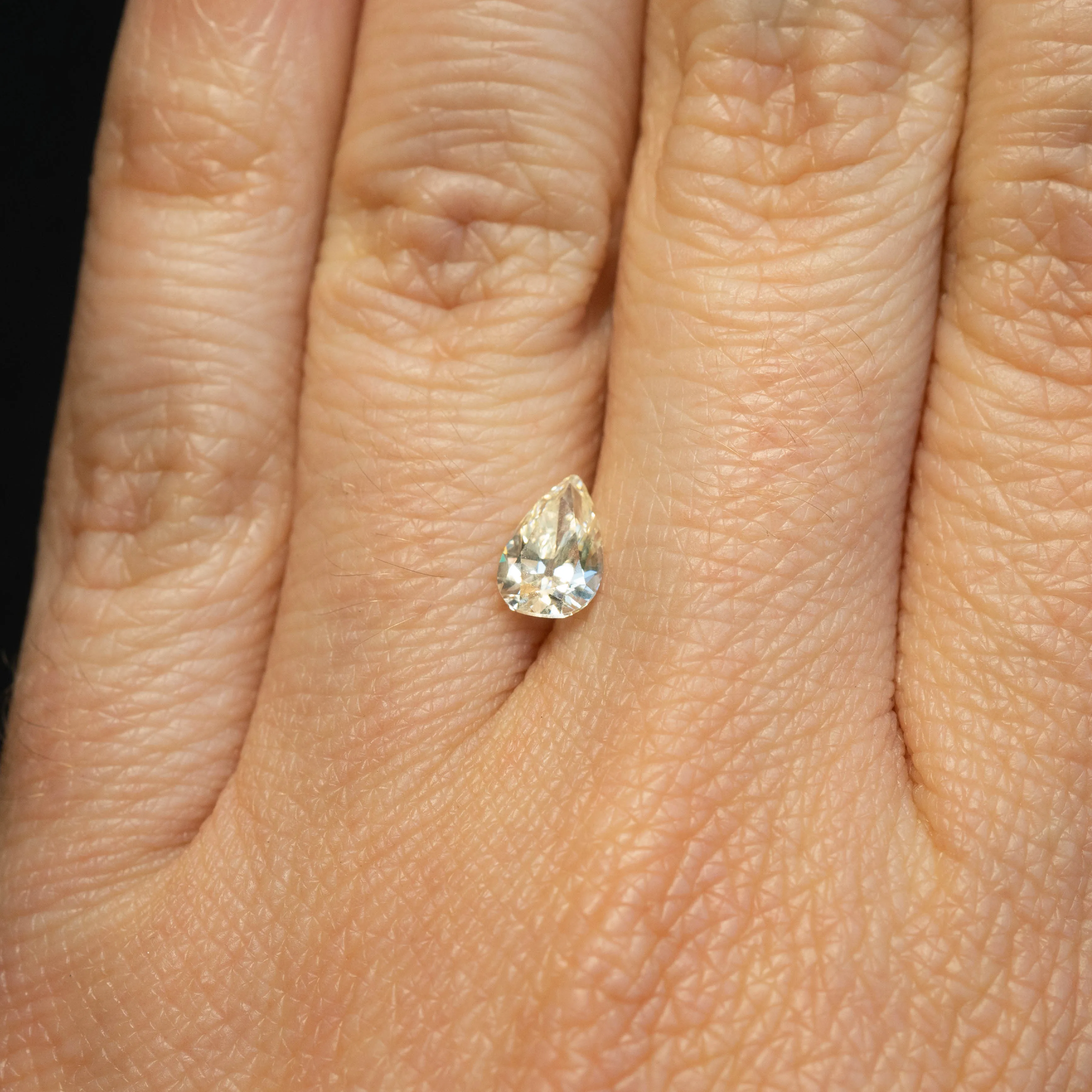 Old Mine Pear Shaped Diamond | 0.79ct | M VS2
