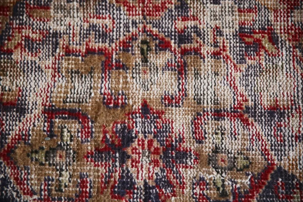 Old Oushak style Isparta Rug 9.2ftx13.2ft