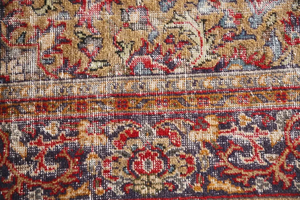 Old Oushak style Isparta Rug 9.2ftx13.2ft