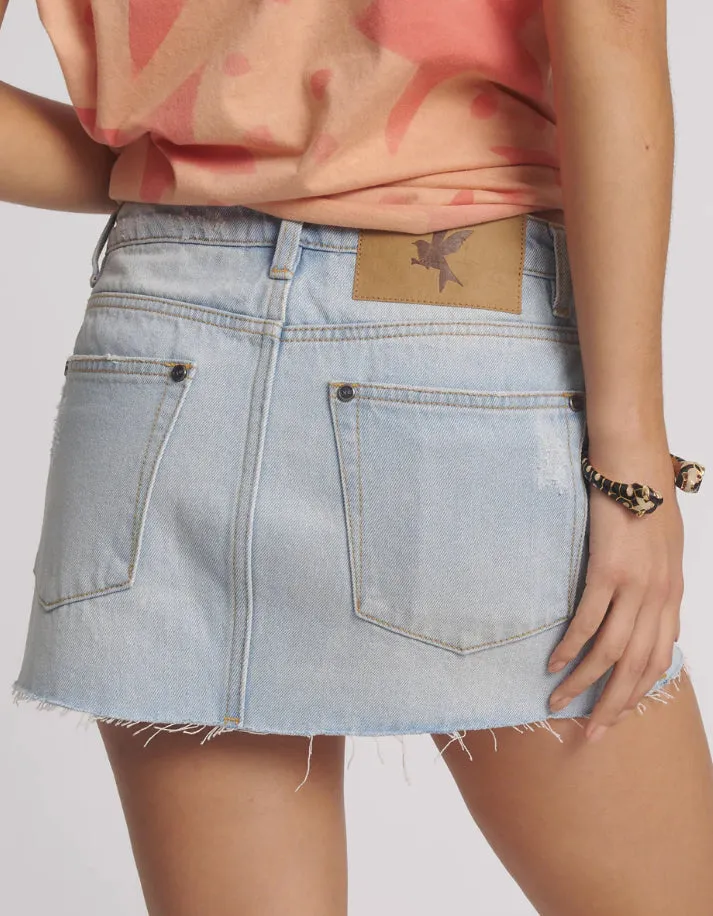 ONE TEASPOON - Sloane Denim Mini Skirt