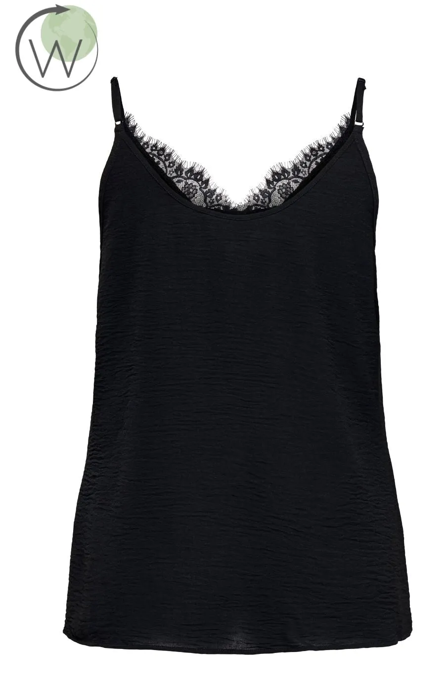 Only Carmakoma Metta Cami in Black