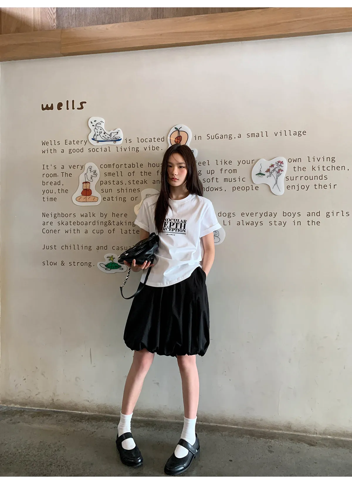 Organza bud skirt