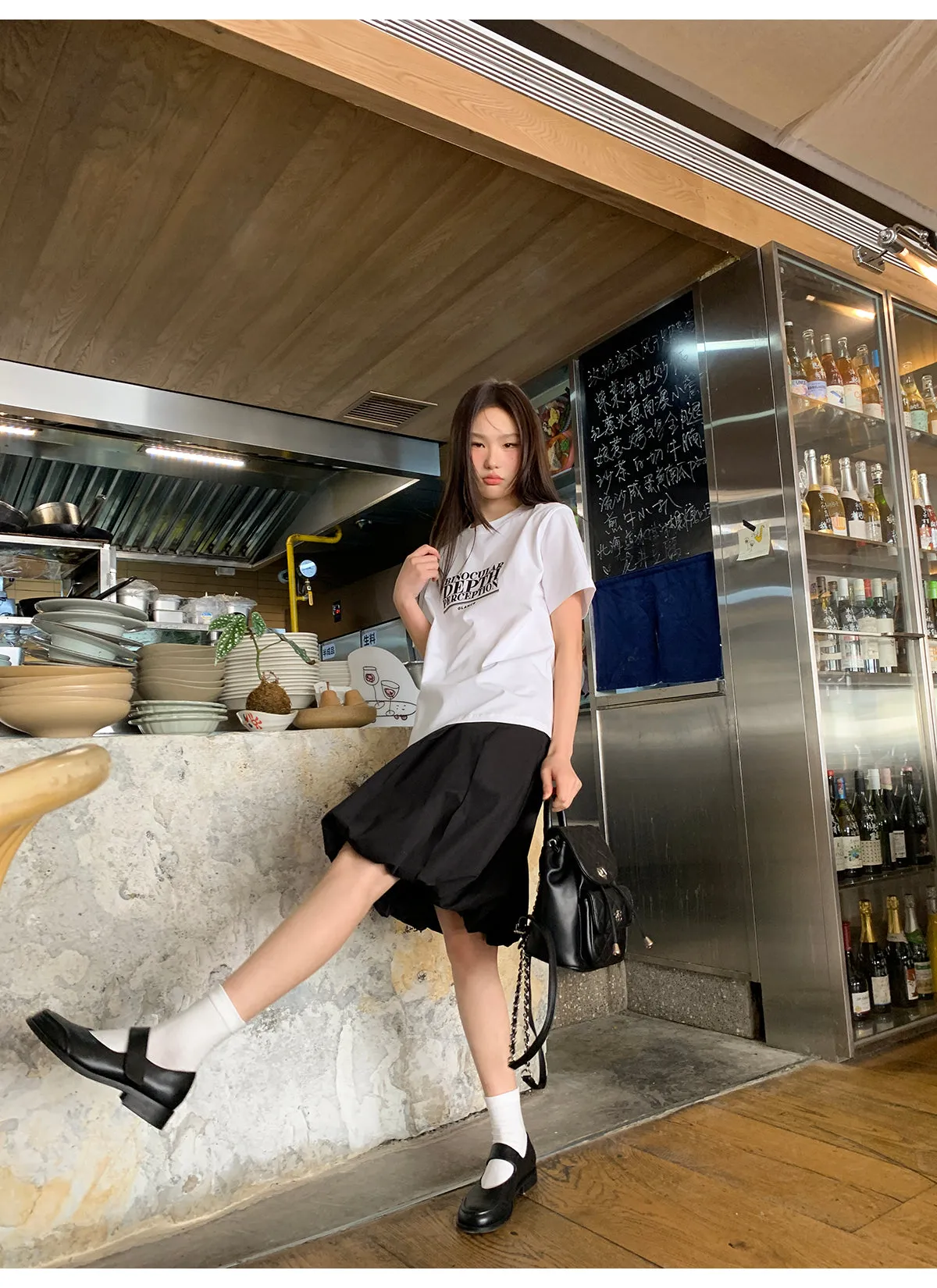 Organza bud skirt